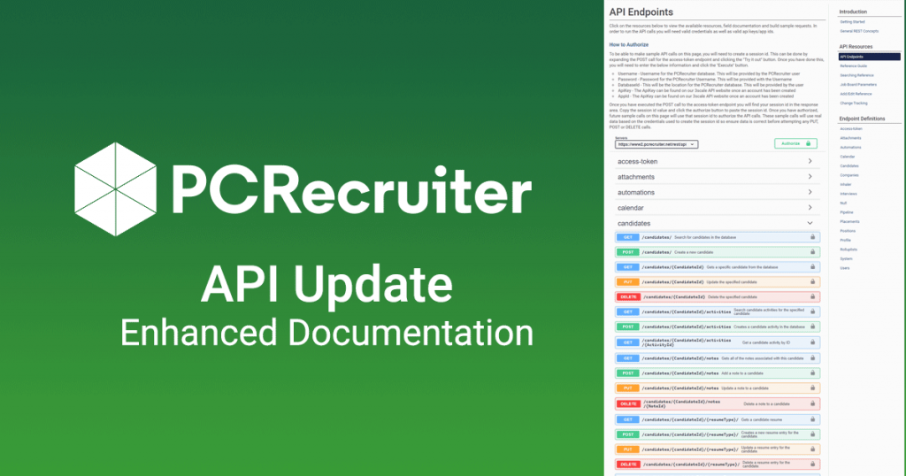 API Doc Update