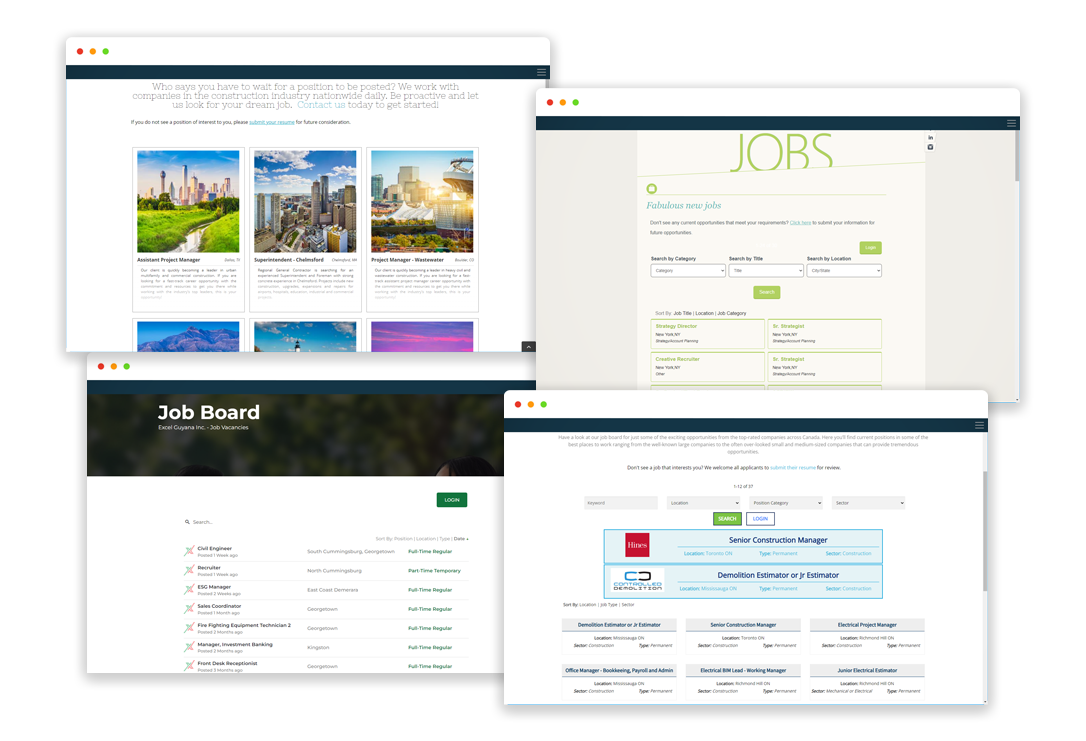 Customizable Job Board