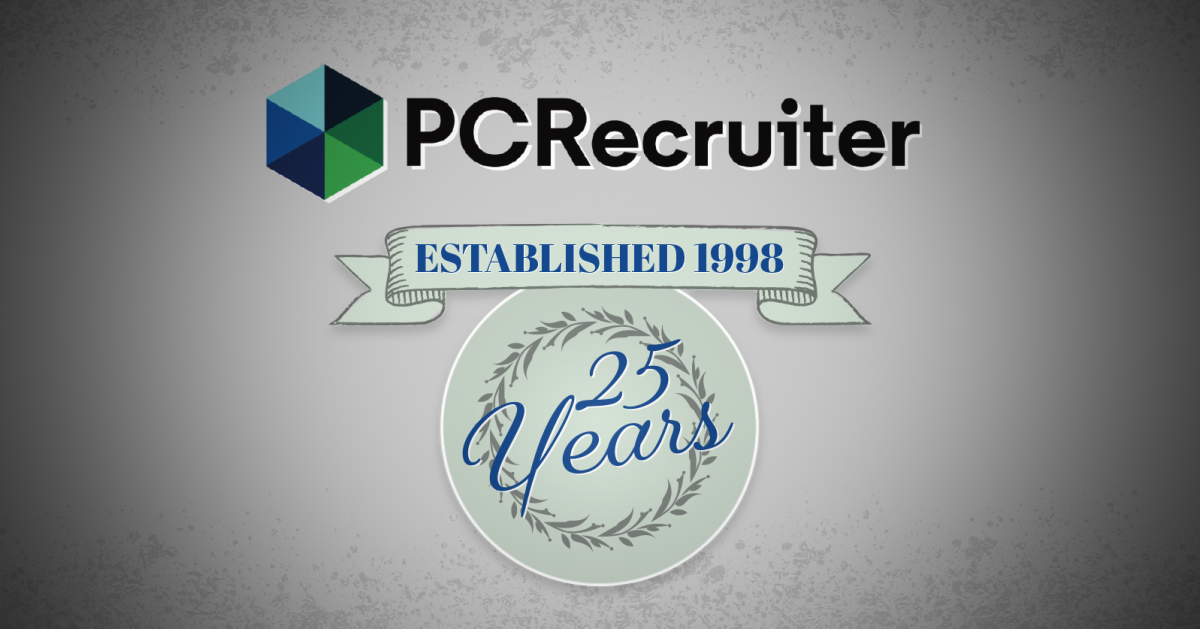 Celebrating 25 Years of PCRecruiter