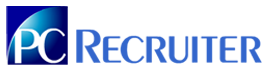 An early logo for PCRecruiter