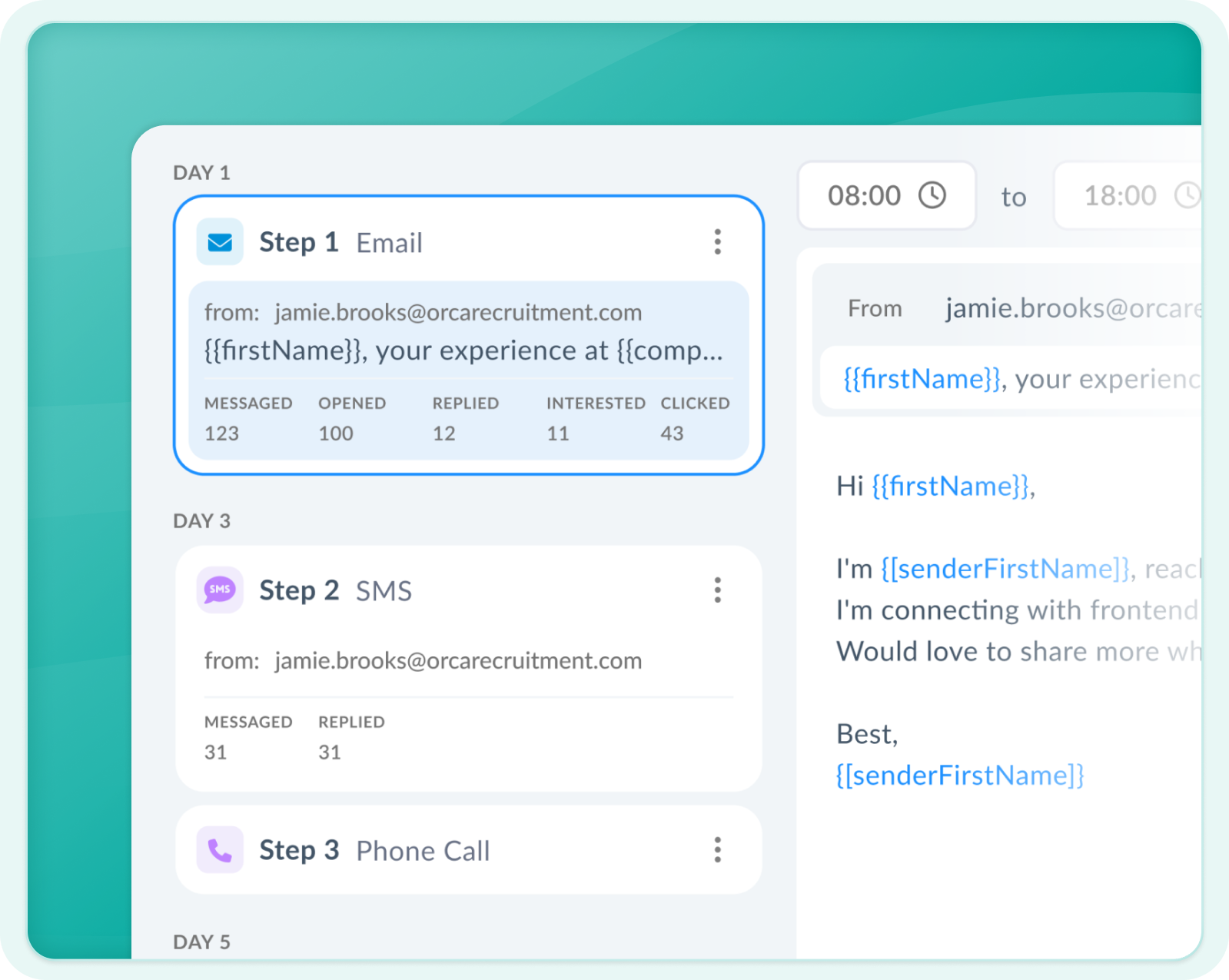 SourceWhale Outreach module